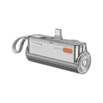 SHARGE Flow Mini 5000mAh 12W Power Bank with Lighting and Type-C Connector and Built-in Type-C Cable