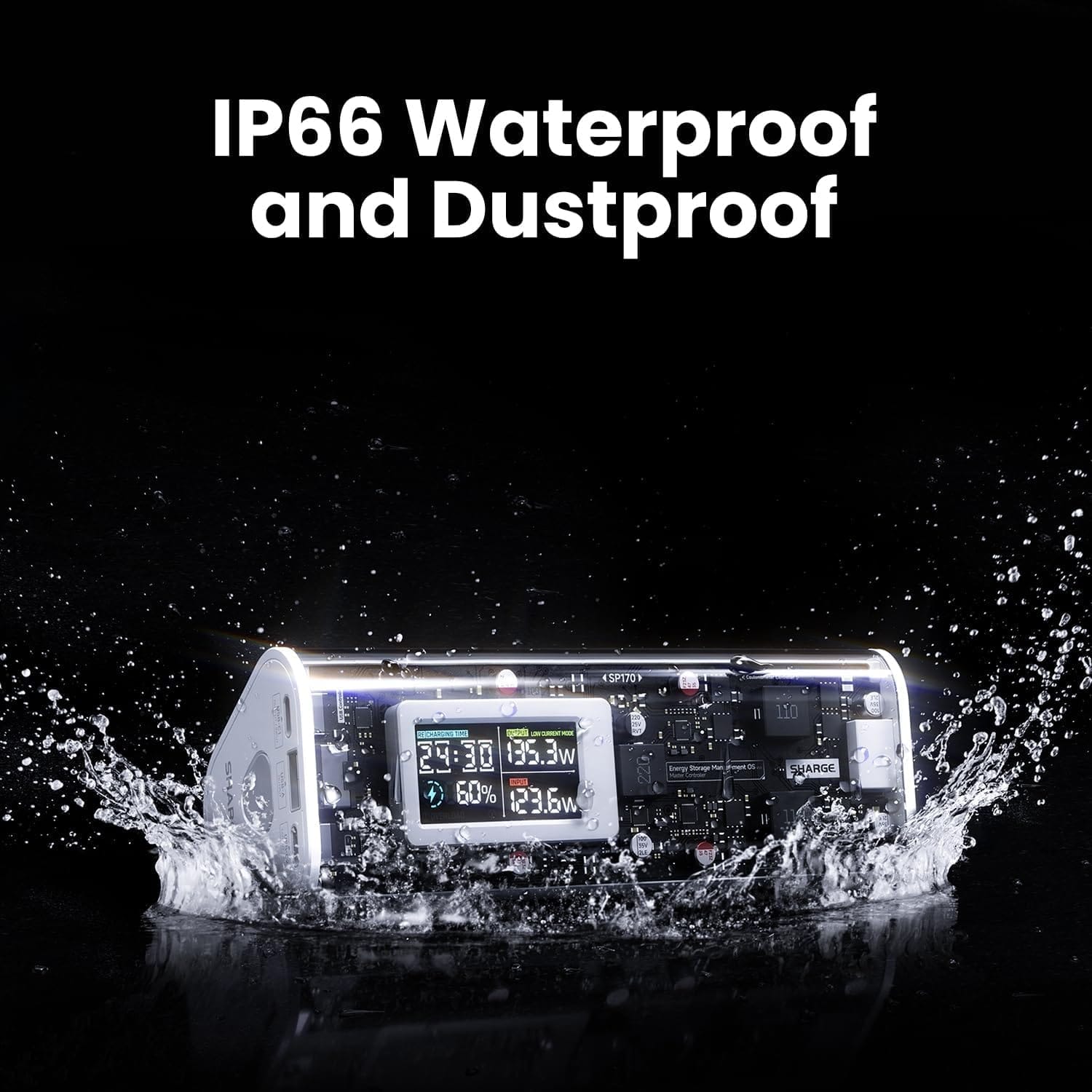 SHARGEEK 170 Power Bank 170W Output 24,000mAh