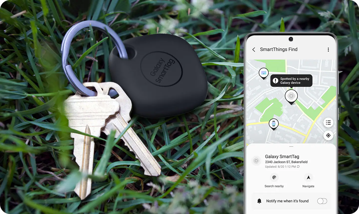 Samsung Galaxy SmartTag Bluetooth Tracker 