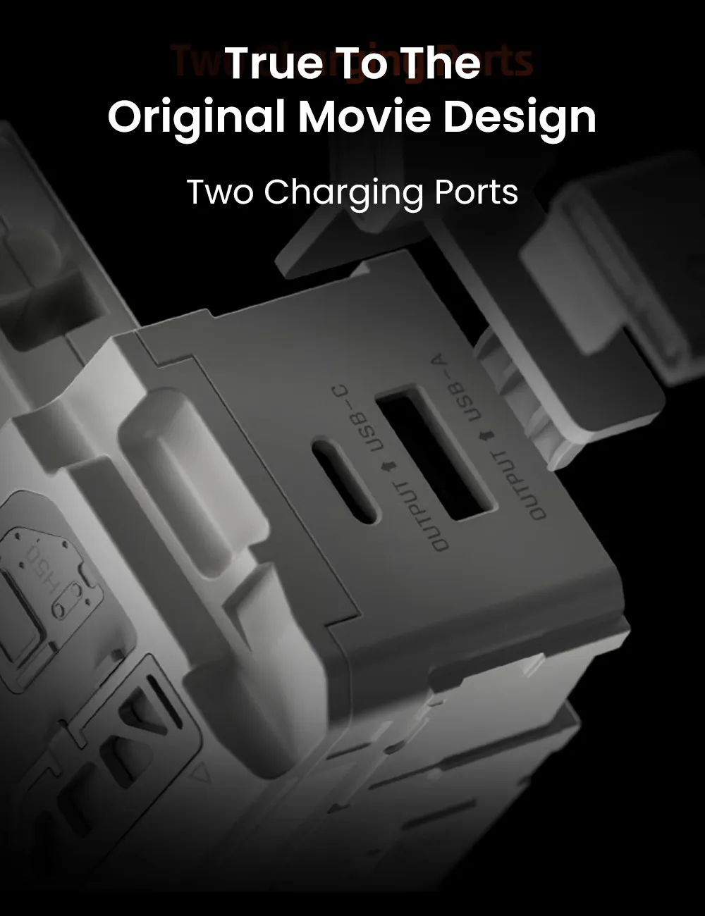 Sharge MOSS Charger 40W 2 Ports USB-C × 1 USB-A × 1