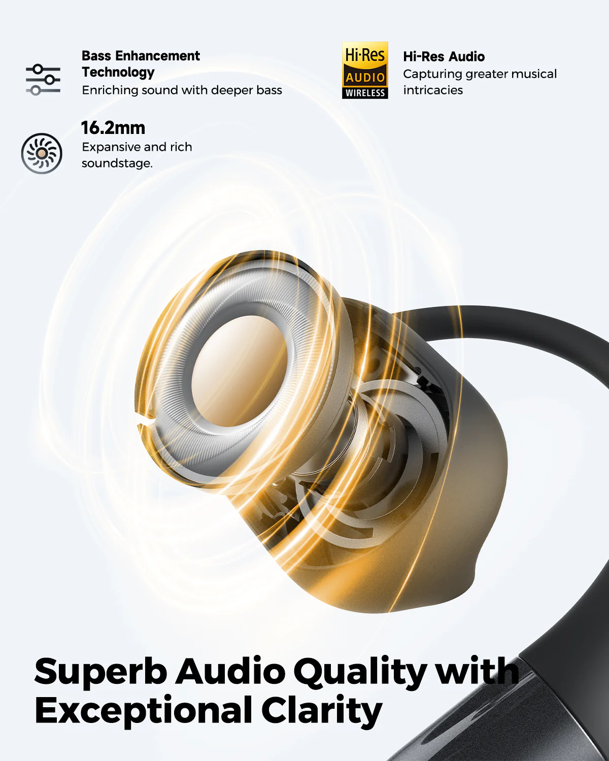 SoundPEATS Gofree2+ Open Ear Earbuds