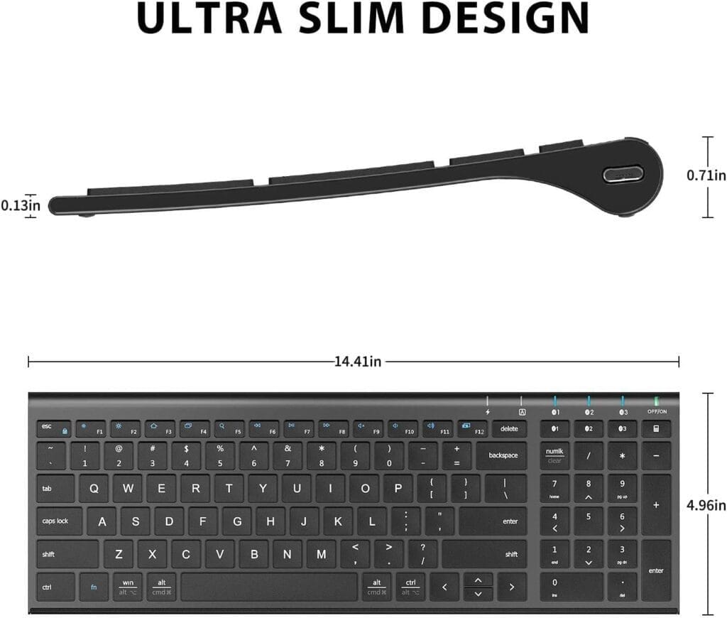 iClever BK10 Bluetooth Keyboard