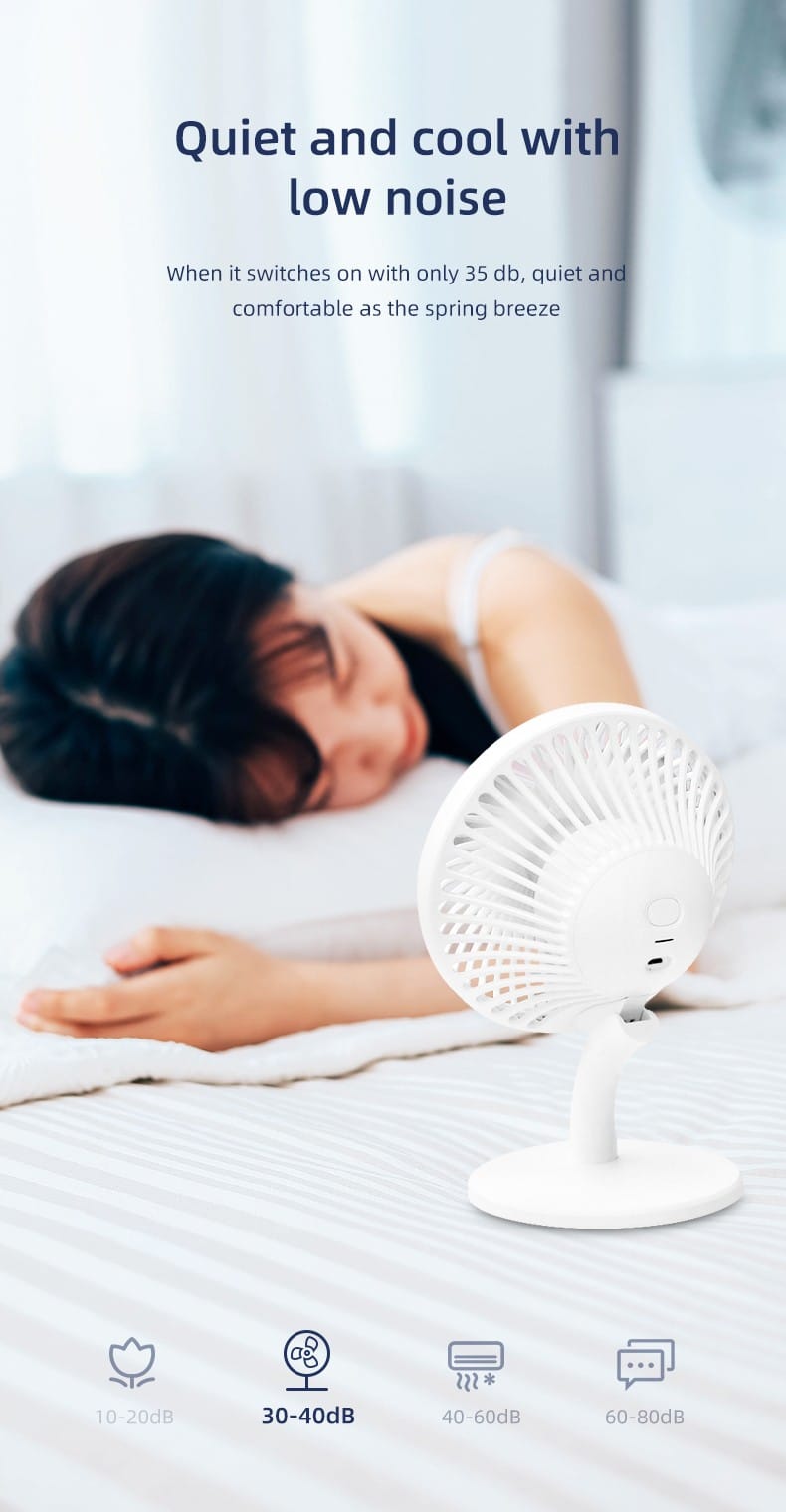 Awei F21 Mini Storm Rechargeable Adjustable Fan