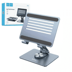 HOCO PH52 Aluminum Alloy Desktop Lifting Rotating Bracket Stand for 7-12.9 Inch Tablet