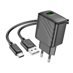 Hoco CS21A 18W Wall Charger Set With USB-A To Type C Cable