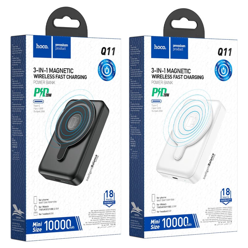 Hoco Q11 Expressar PD20W 3 in 1 Powerbank 10000mAh