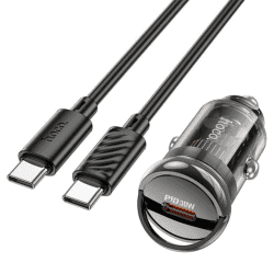 Hoco Z53A 30W Car Charger with Type-C Cable