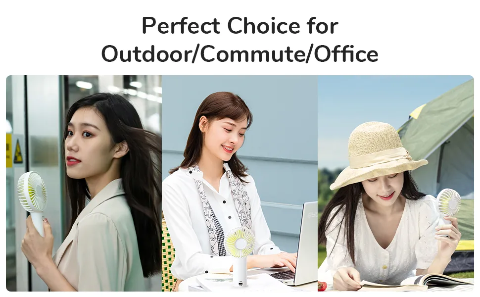 JISULIFE F2B Handheld Portable Fan