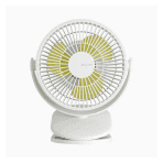 JISULIFE FA18S Portable Clip Fan USB Rechargeable With 4000mAh Battery