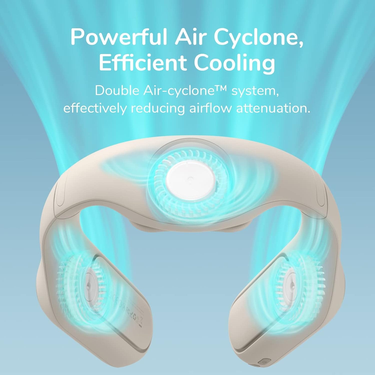 JISULIFE FA35 Portable Ultimate Bladeless Neck Fan