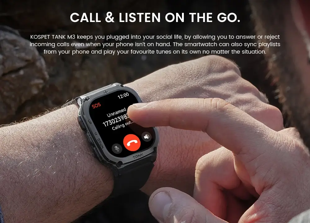 KOSPET TANK M3 Rugged Smart Watch