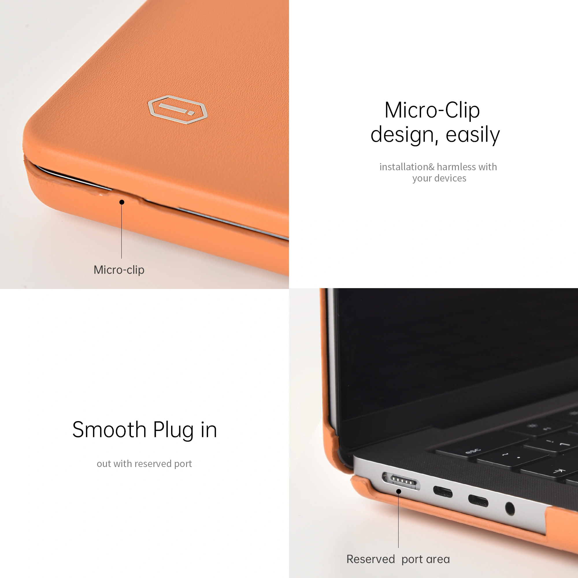 WiWU Leather Shield Case for Macbook Pro Macbook Air