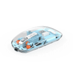 WiWU Transparent Crystal Magnetic Wireless Mouse with RGB