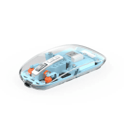 WiWU Transparent Crystal Magnetic Wireless Mouse with RGB