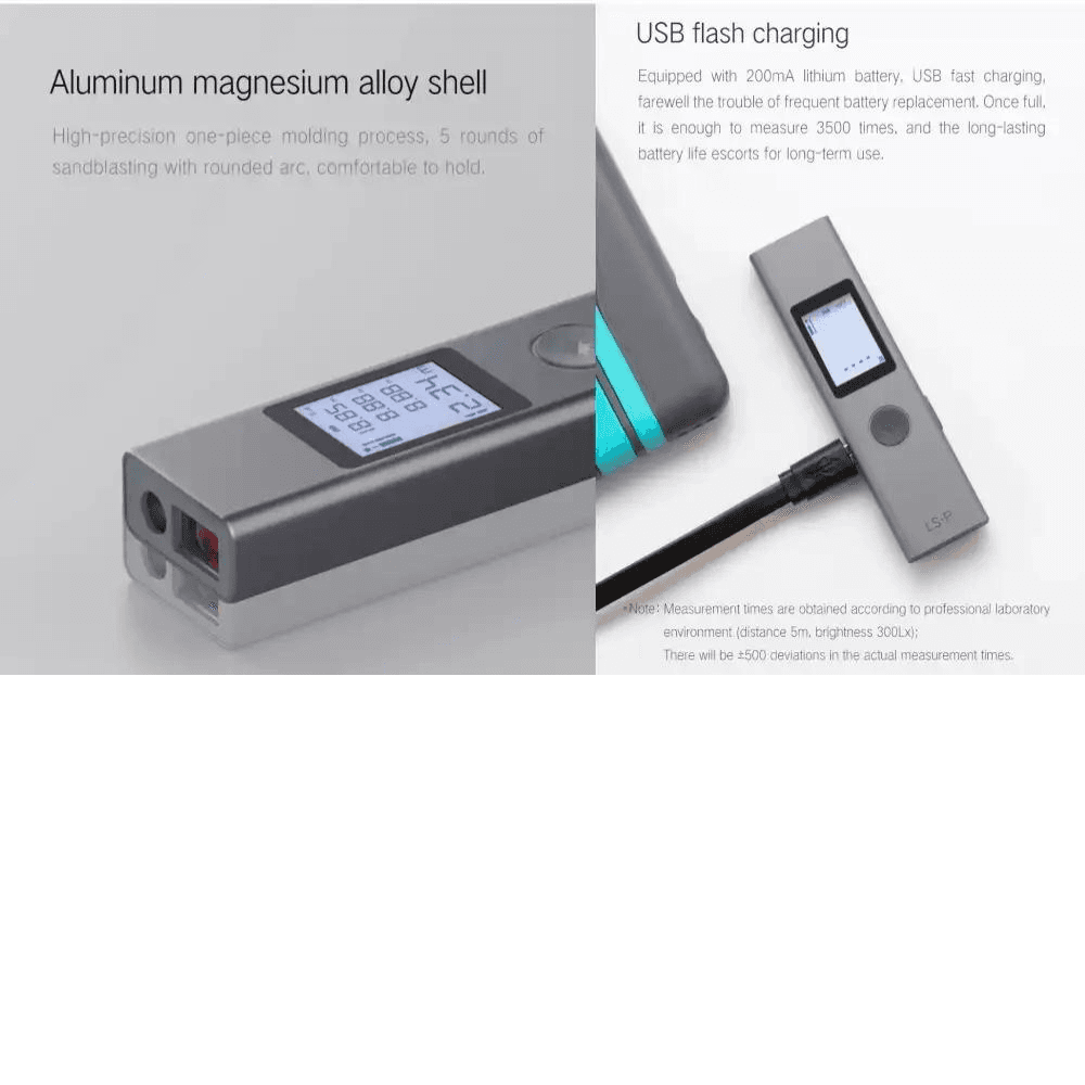 Xiaomi ATuMan DUKA LS-P Rechargeable Digital Laser Rangefinder Distance Meter (4)