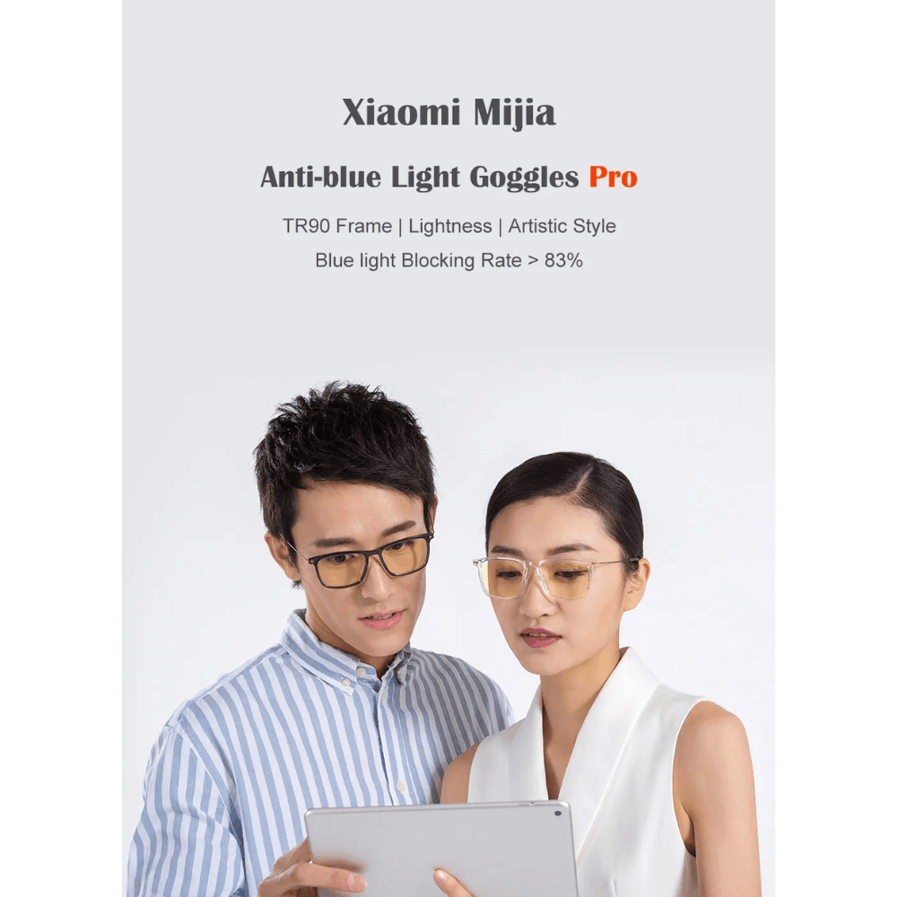 Xiaomi Mijia Computer Glasses Pro Anti Blue Rays UV TR90 Metal Frame (1)