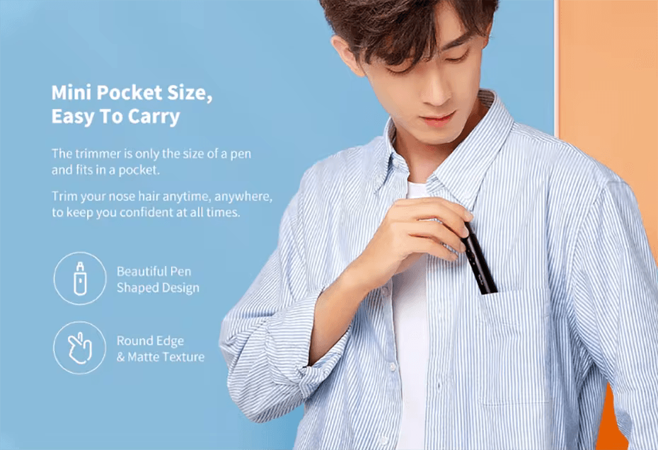 Xiaomi ShowSee C1 Electric Mini Nose Hair Trimmer