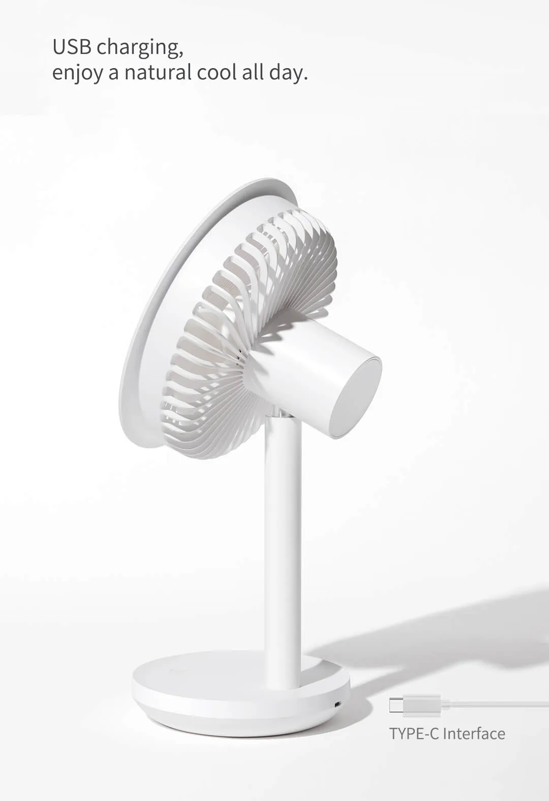 Xiaomi Solove F5 Desktop Fan 4000mAh Battery