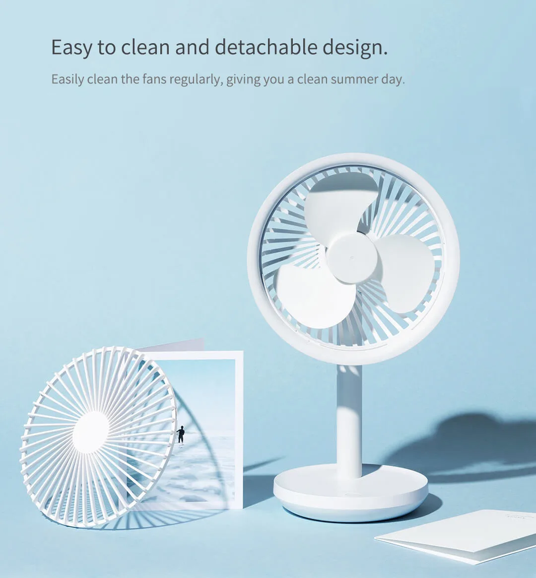 Xiaomi Solove F5 Desktop Fan 4000mAh Battery