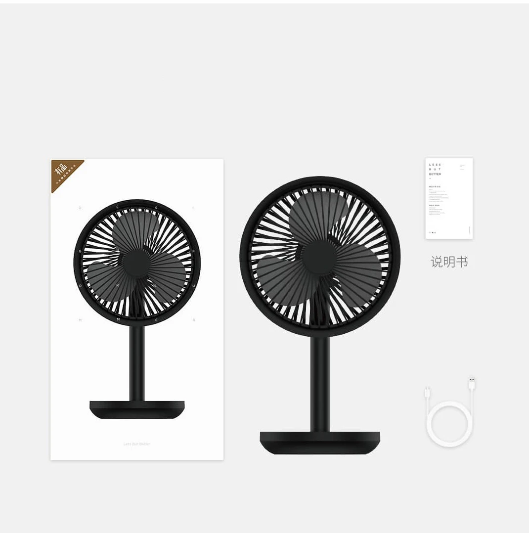 Xiaomi Solove F5 Desktop Fan 4000mAh Battery