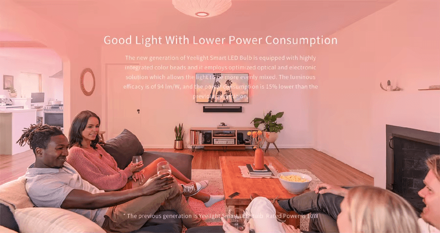 Xiaomi Yeelight LED Bulb 1S Colour RGB Smart Bulb