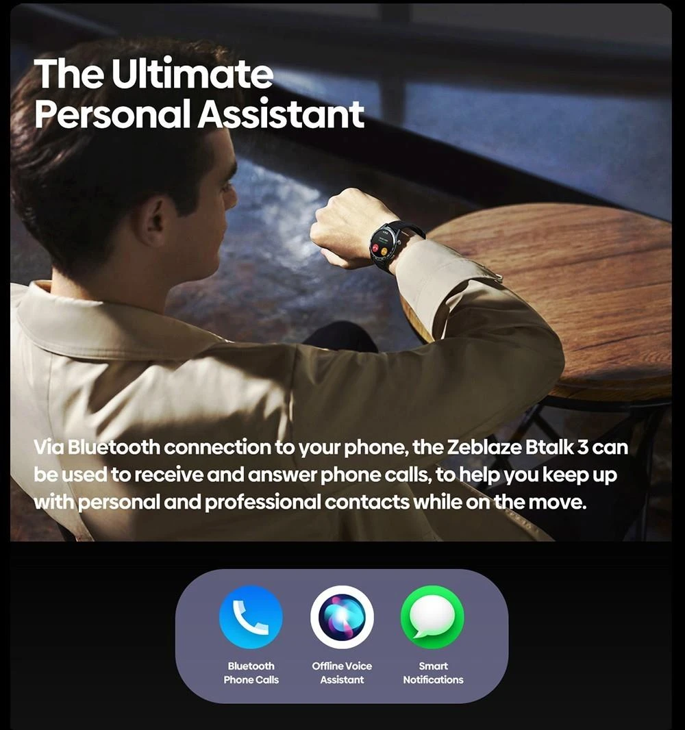 Zeblaze BTALK 3 Bluetooth Calling Smart watch