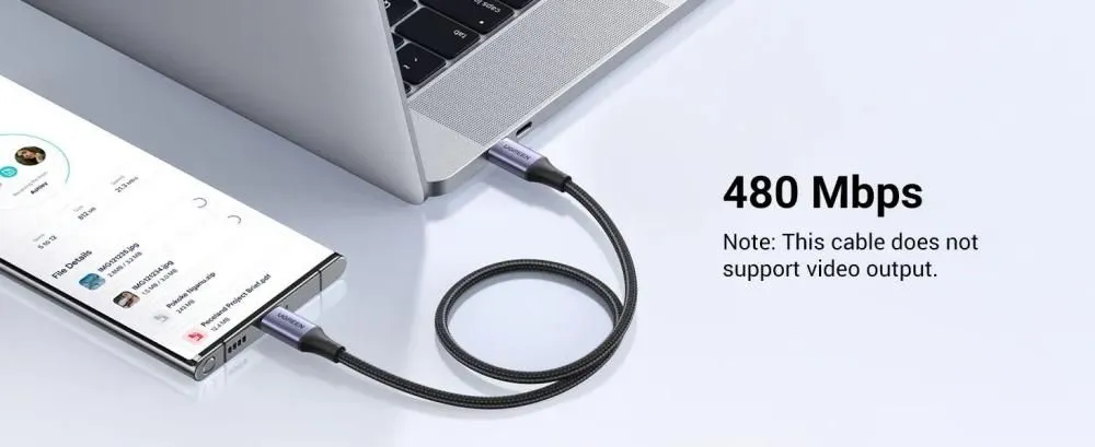 UGREEN 240W PD 3.1 USB C to USB C Cable (1 Meter)