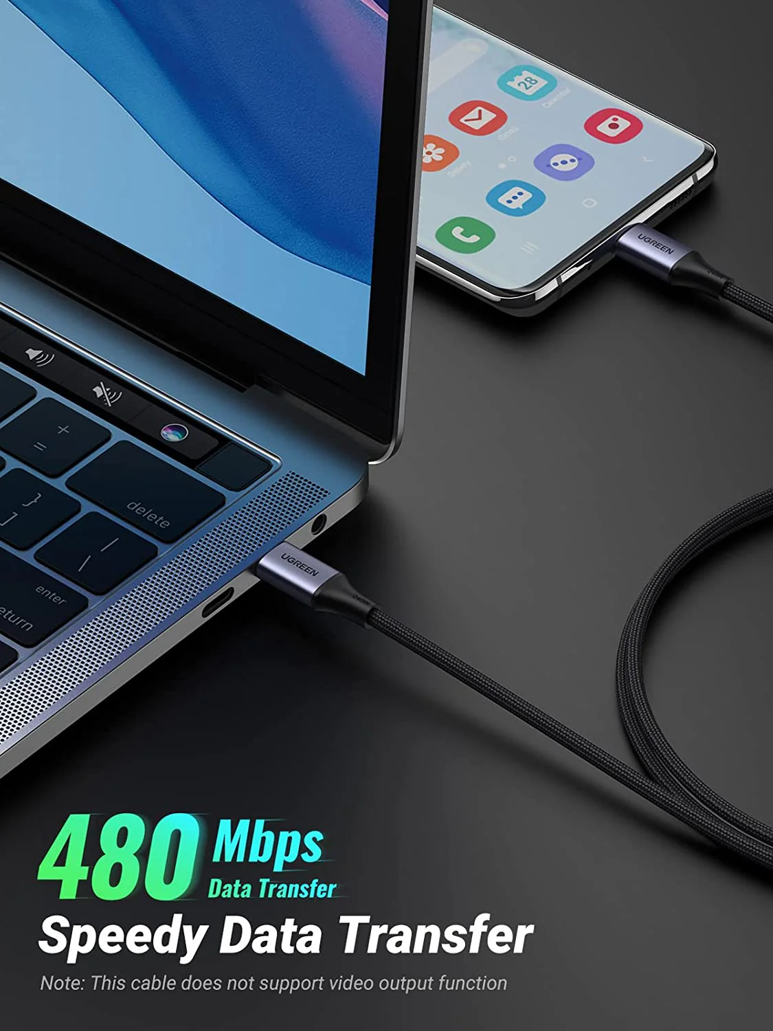UGREEN 240W PD 3.1 USB C to USB C Cable (2 Meter)