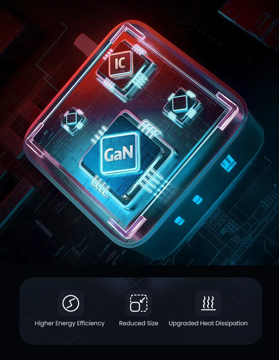 UGREEN 35810 140W GaN 2C1A Fast Charger (Only Adapter)