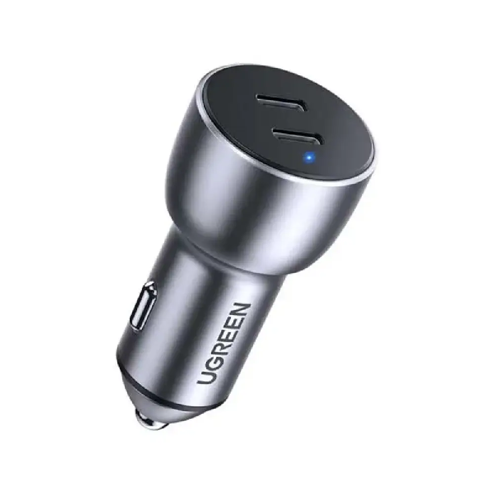 UGREEN 50W Car Charger Adapter Fast Charging Dual USB-C Car Charger Adapter (1) UGREEN 50W Car Charger Adapter Fast Charging Dual USB-C Car Charger Adapter
