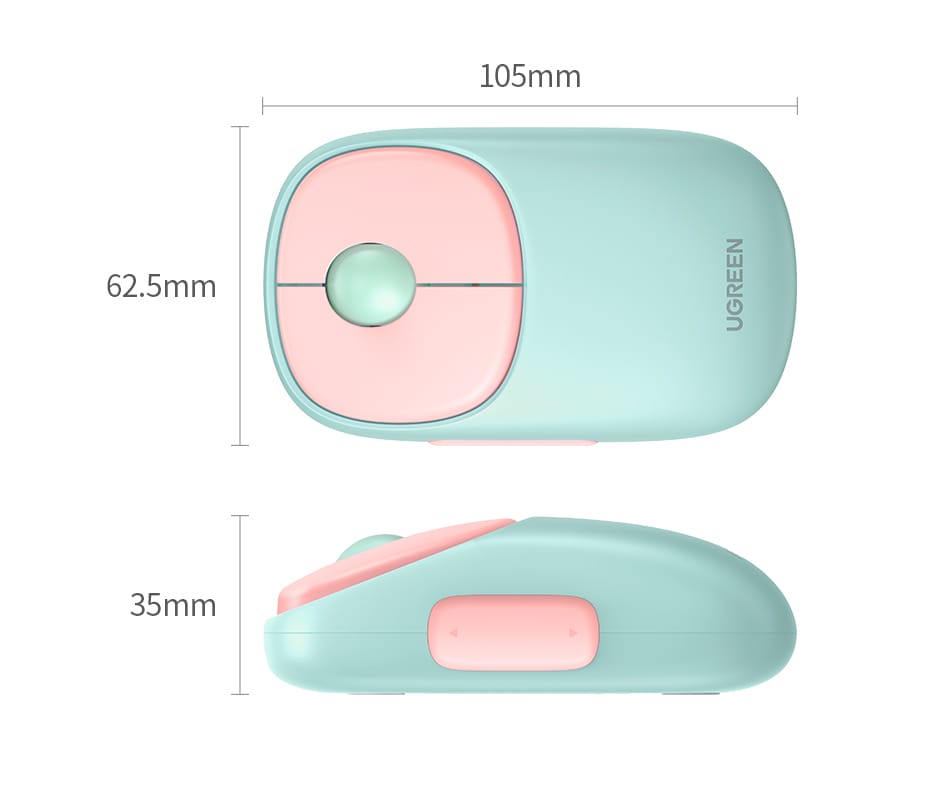 UGREEN MU102 Rechargable Dual Mode Wireless Mouse 4000DPI