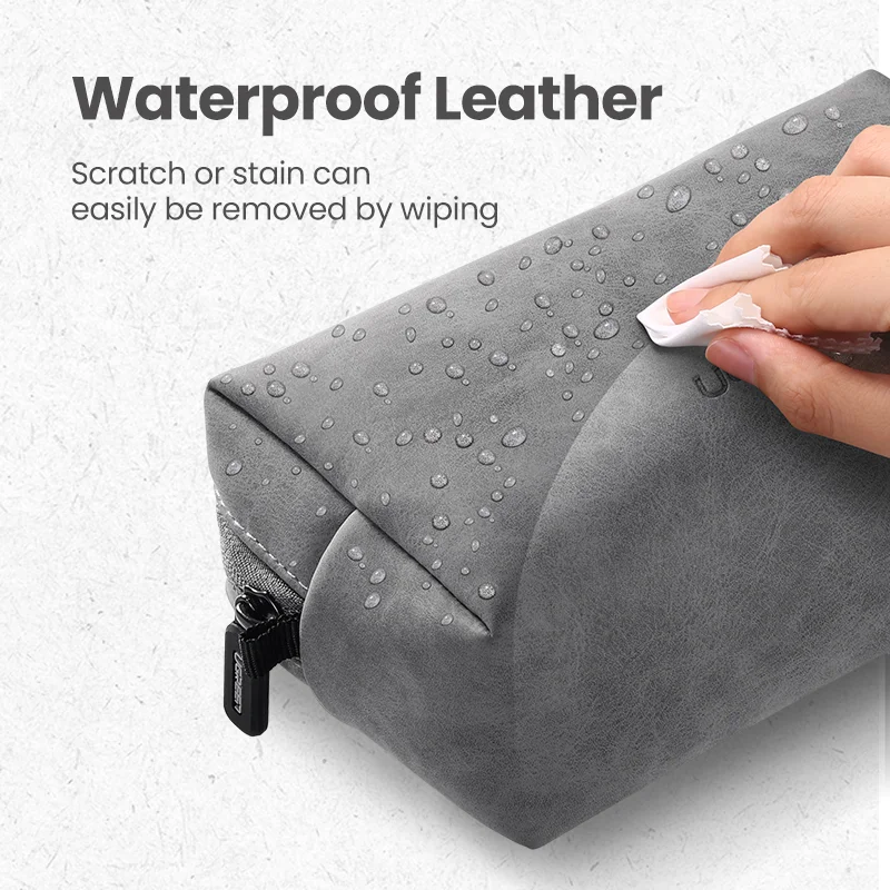 UGREEN Organizer Bag Leather Storage Case