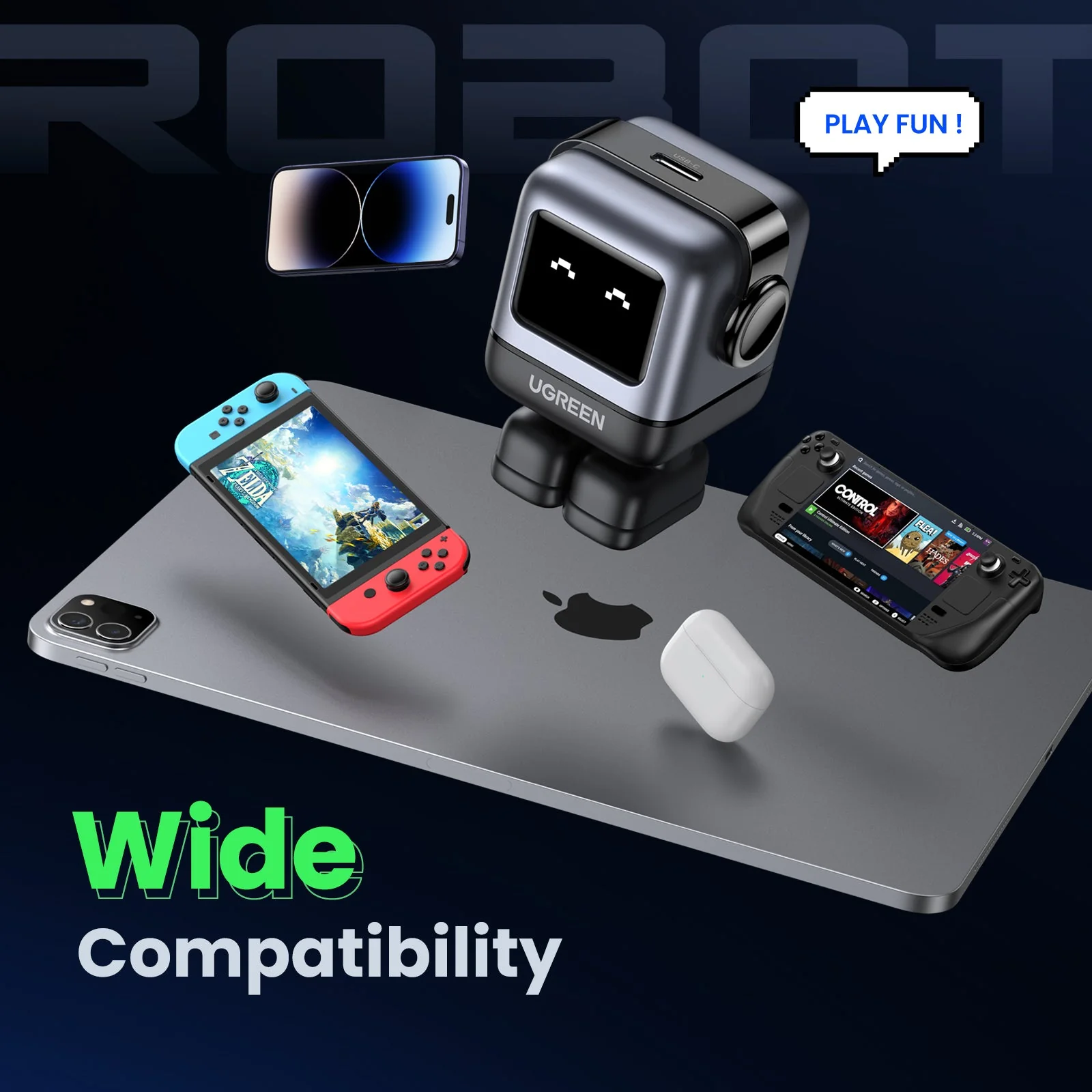 Ugreen 30W Nexode RobotGaN Fast Charger