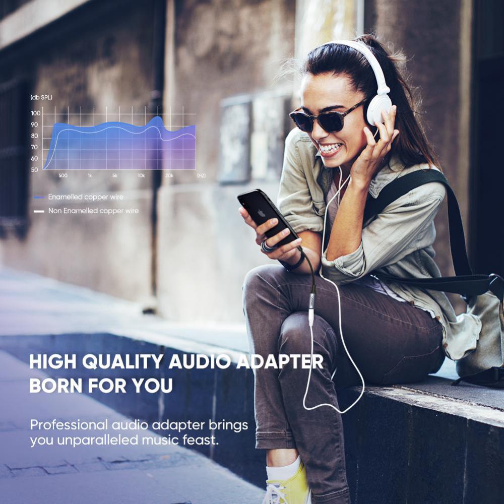 Ugreen Lightning to 3.5mm Jack Adapter (Apple MFi Certified)