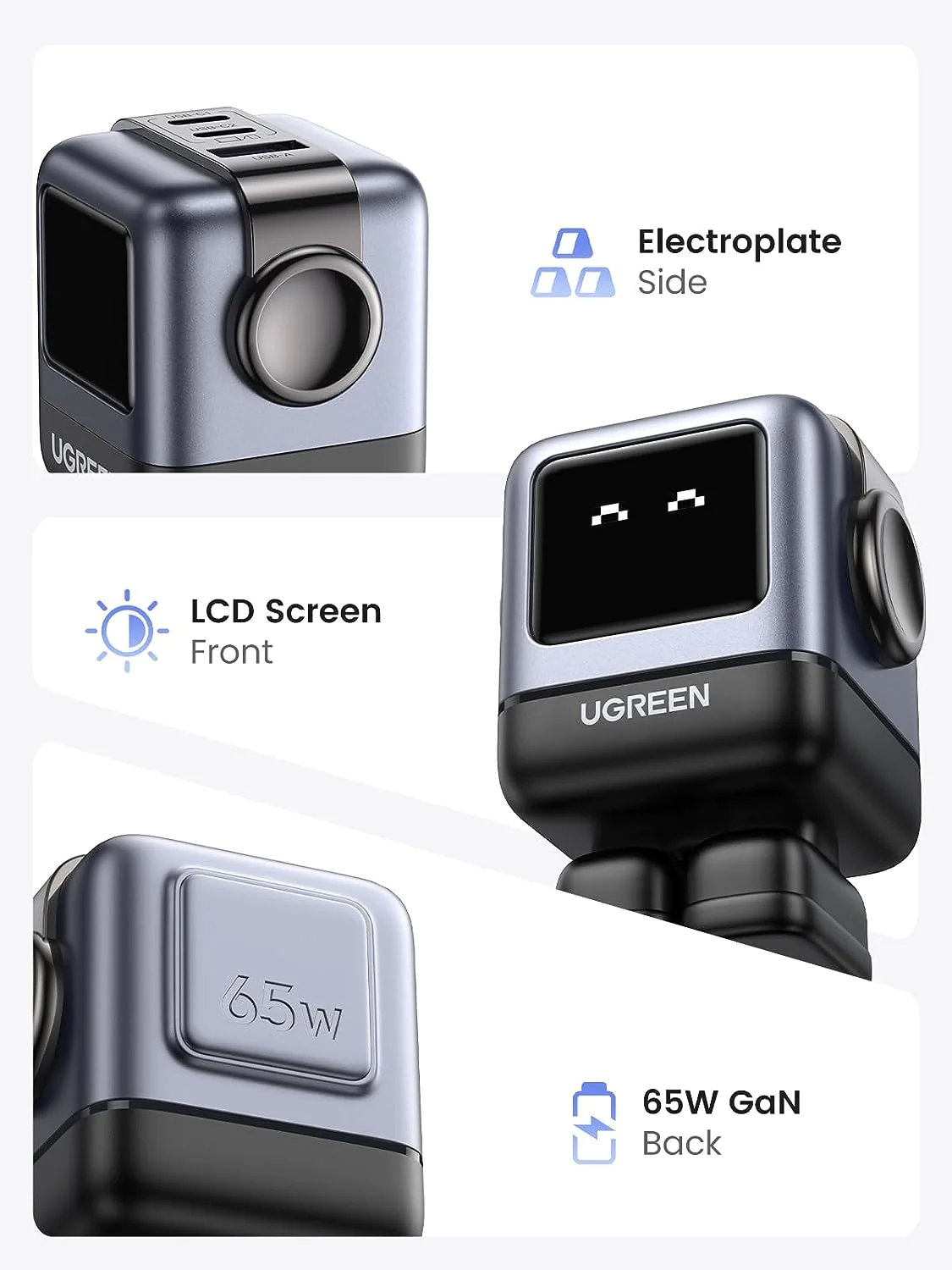 Ugreen Nexode RG 65W USB C GaN Charger
