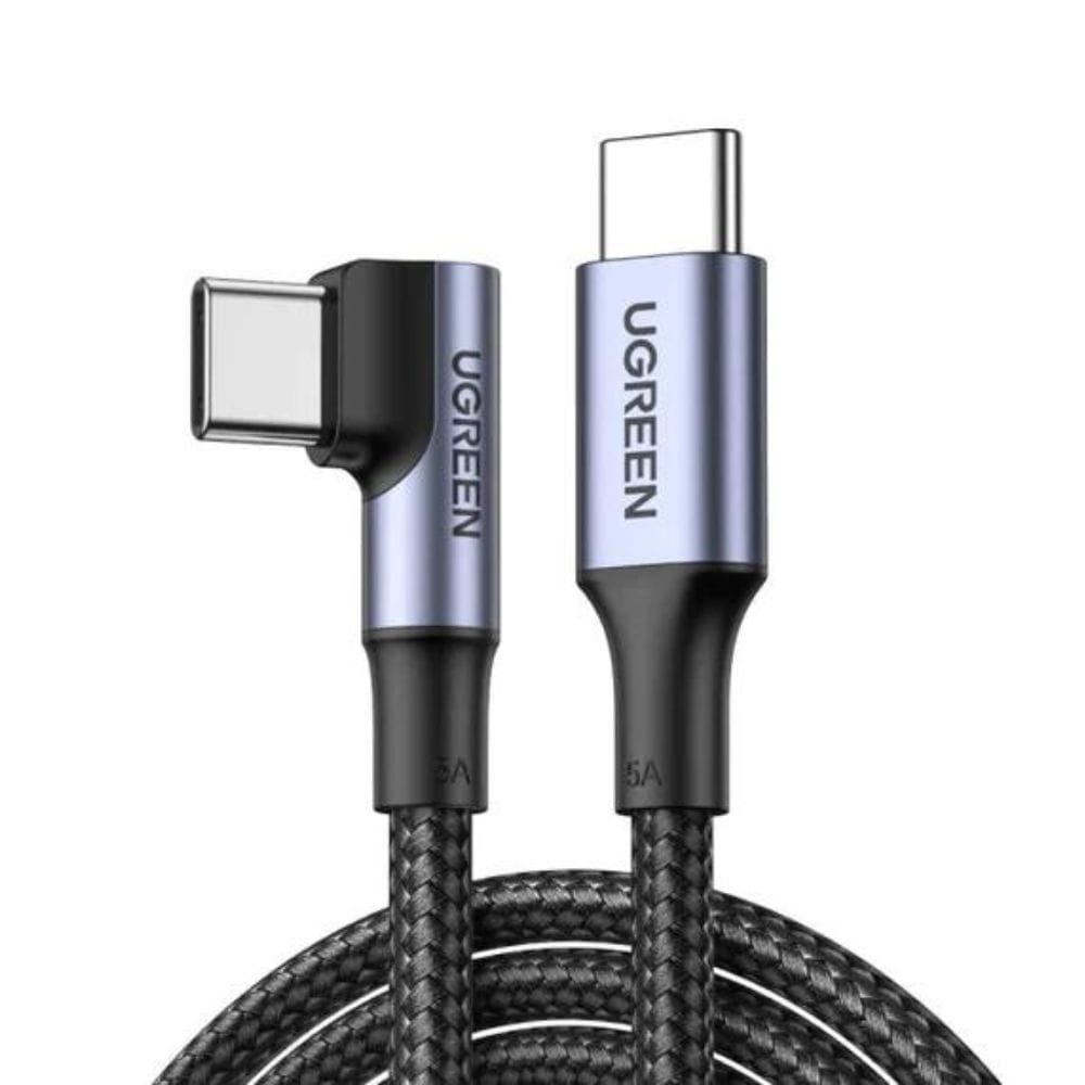 Ugreen US334 100W 5A Type C to Type C Cable 2M (1) Ugreen US334 100W 5A Type C to Type C Cable 2M