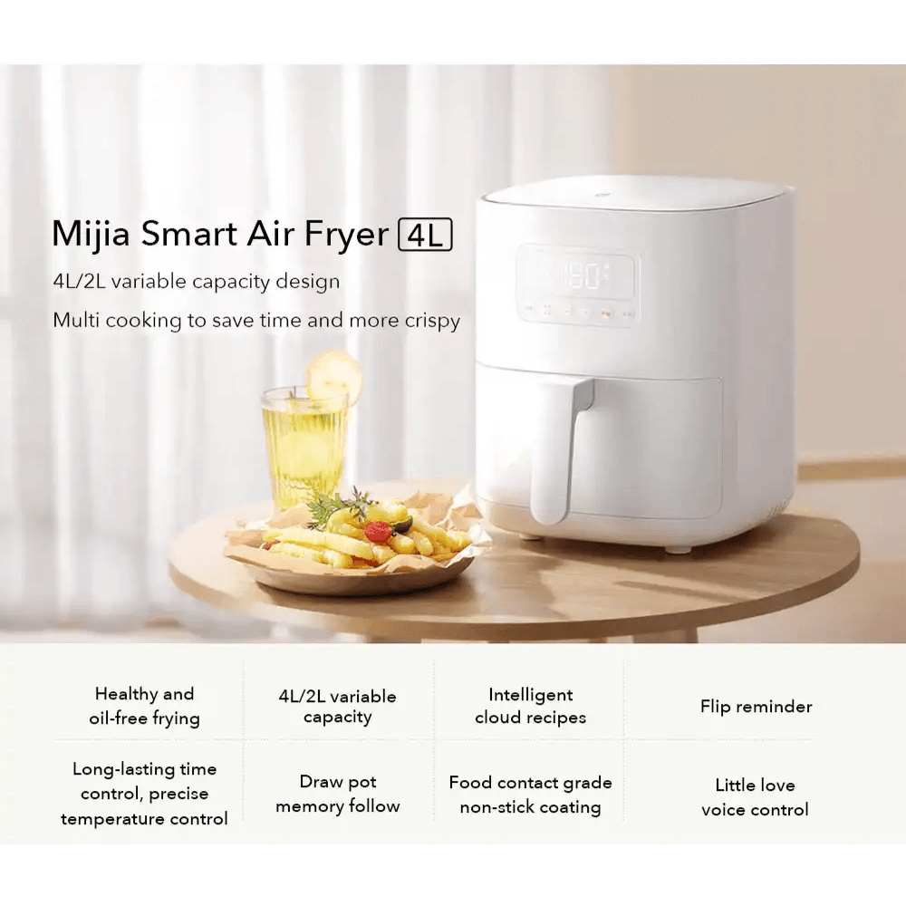 Xiaomi Mijia MAF03 Smart Air Fryer 4L with Mijia Apps Control (2)