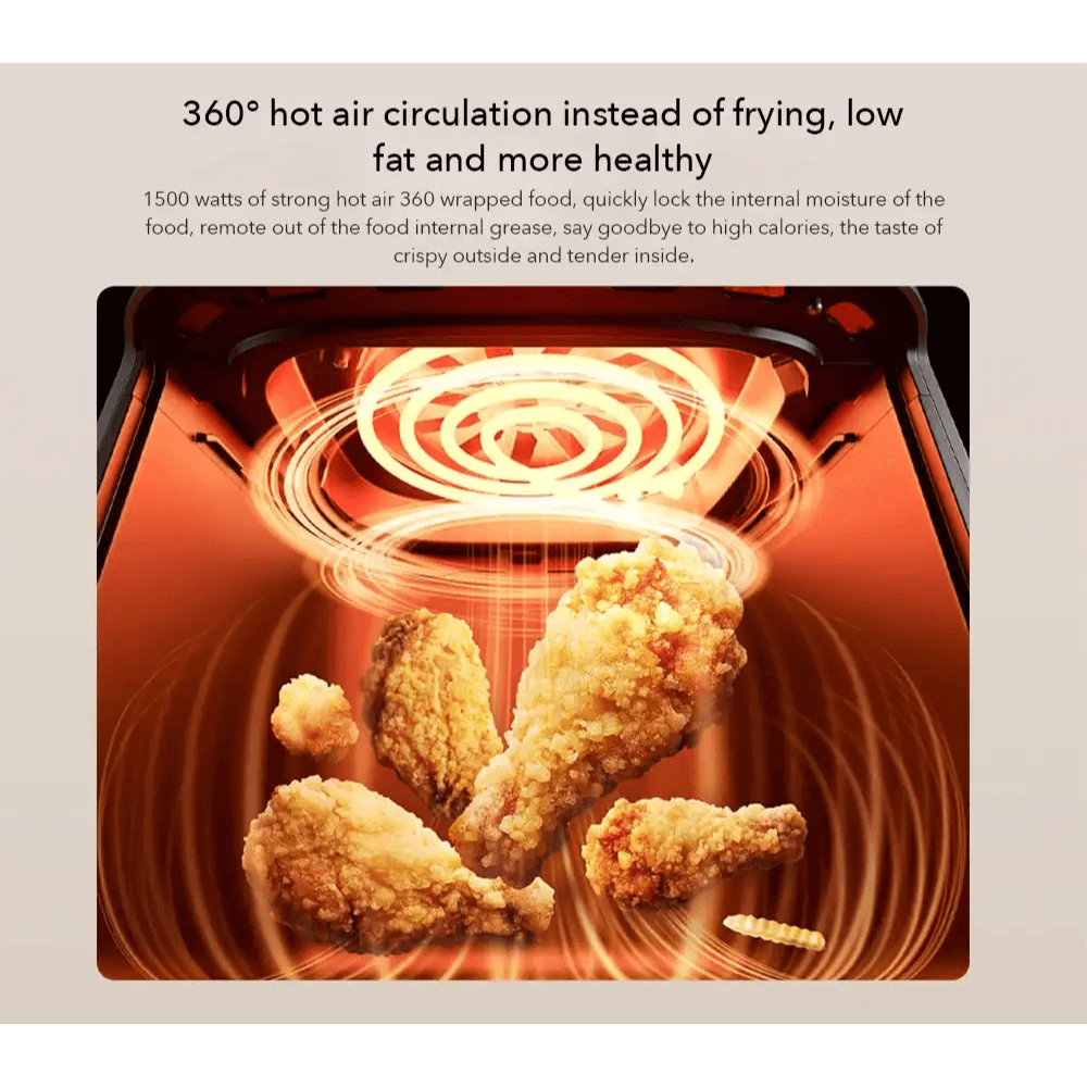 Xiaomi Mijia MAF03 Smart Air Fryer 4L with Mijia Apps Control (2)
