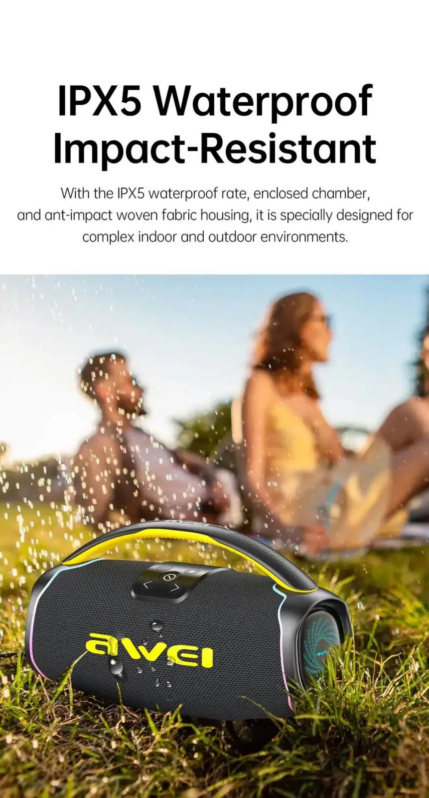 Awei-KA16-Wireless-60W-Bluetooth-Speaker