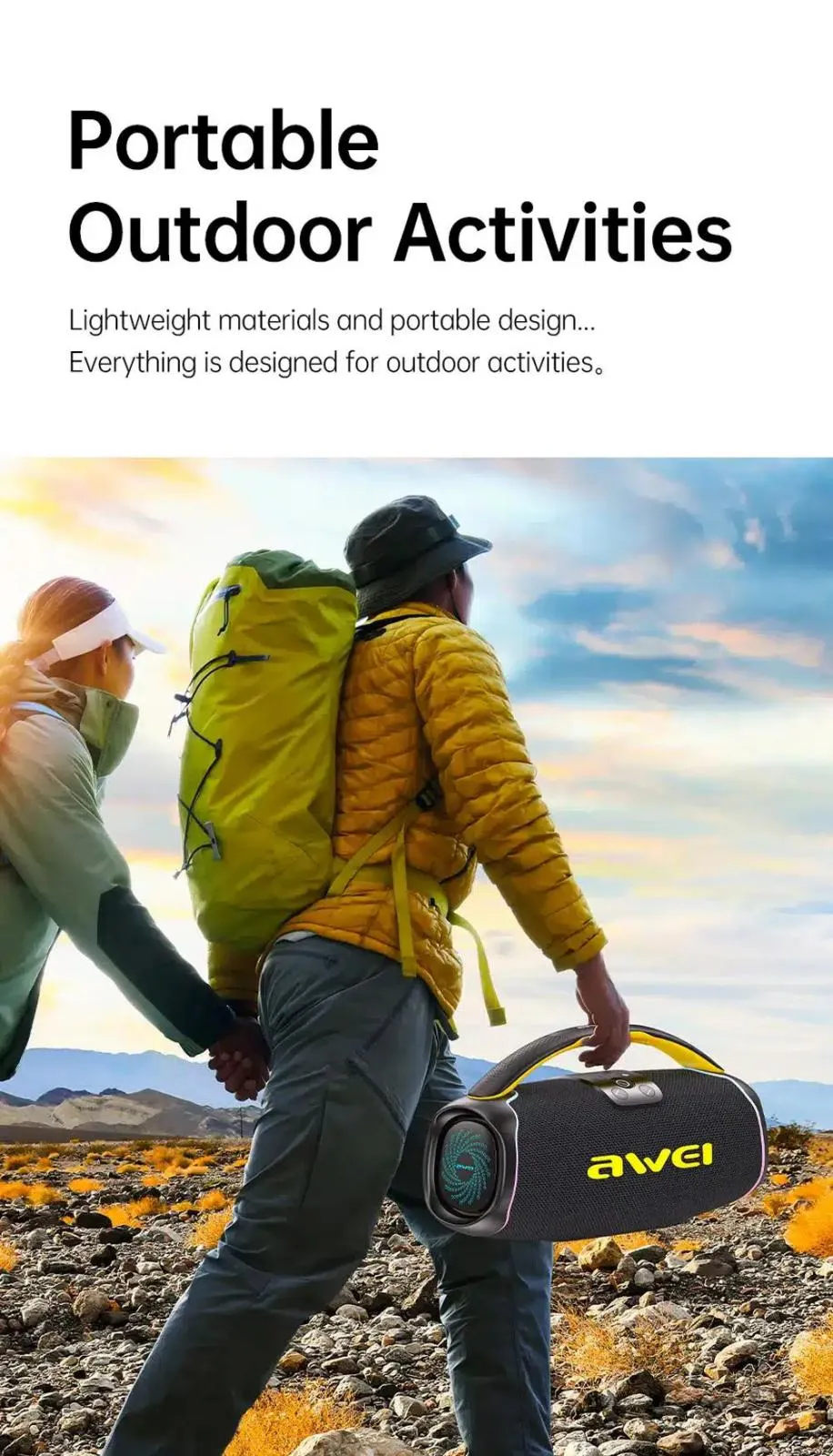 Awei-KA16-Wireless-60W-Bluetooth-Speaker