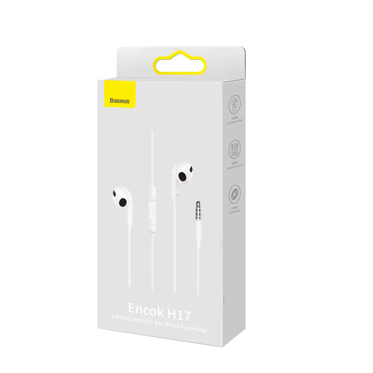 Baseus Encok H17 3.5mm Lateral in-ear Wired Earphone
