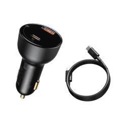 Baseus Supreme Digital Display PPS 100W USB Car Charger with Type C Cable