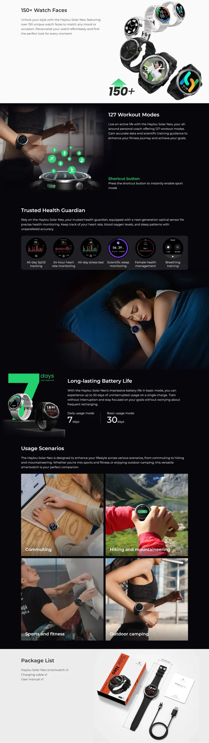 Haylou Solar Neo BT Calling Smartwatch