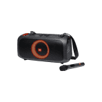 JBL PartyBox On-The-Go Portable Party Speaker and Wireless Mic