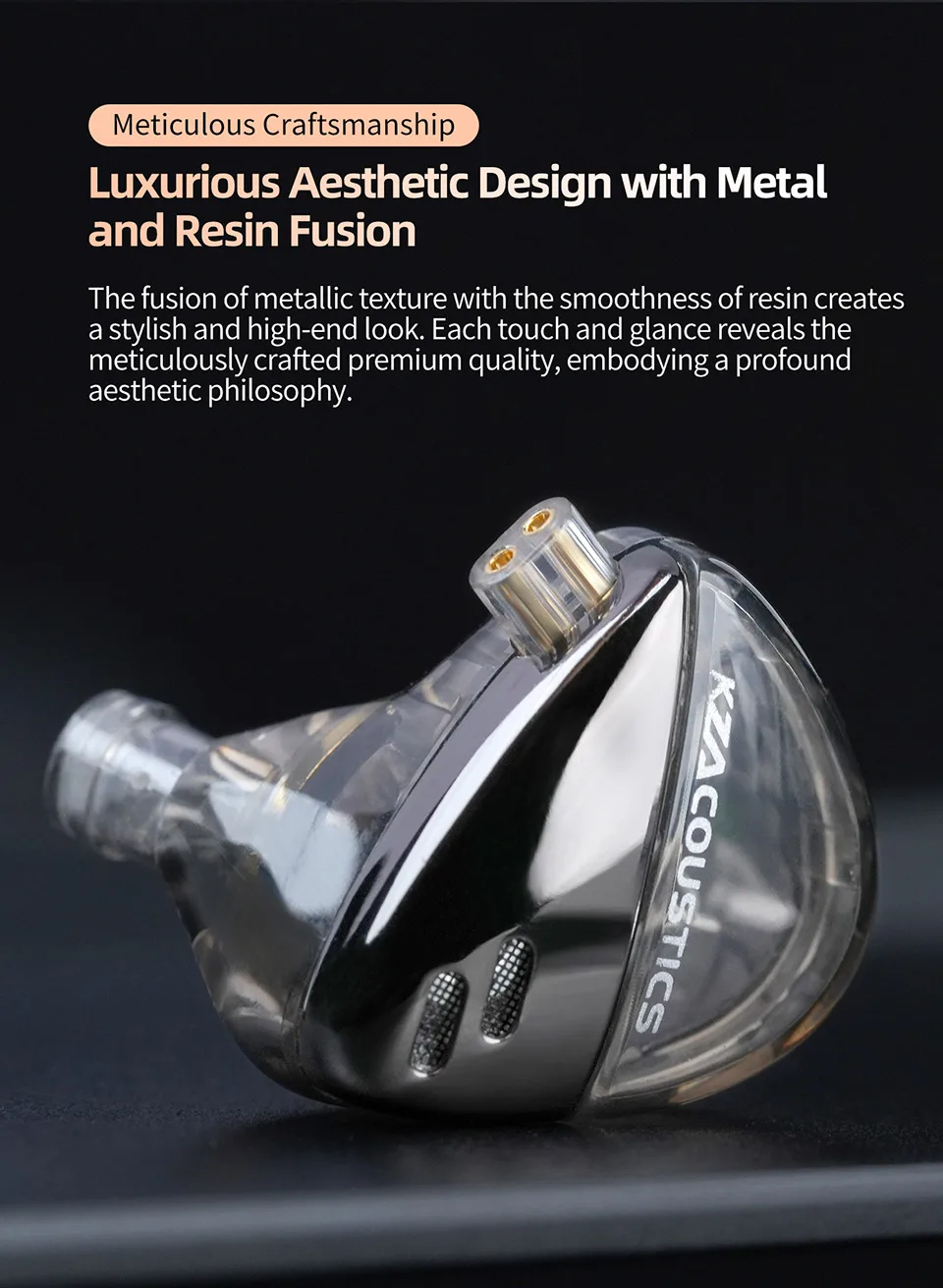 KZ X Angelears Libra Dynamic HiFi In-Ear Earphone