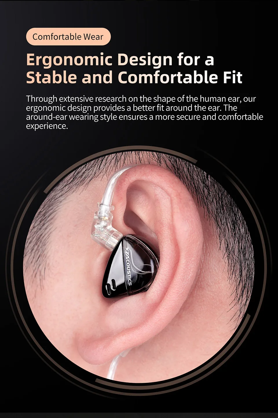 KZ X Angelears Libra Dynamic HiFi In-Ear Earphone