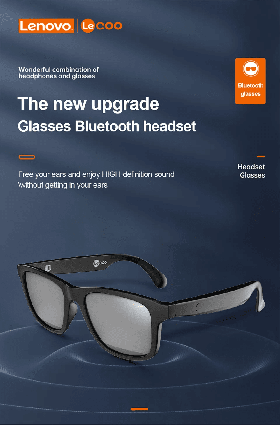 Lenovo Lecoo C8 Lite Smart Glasses Headset