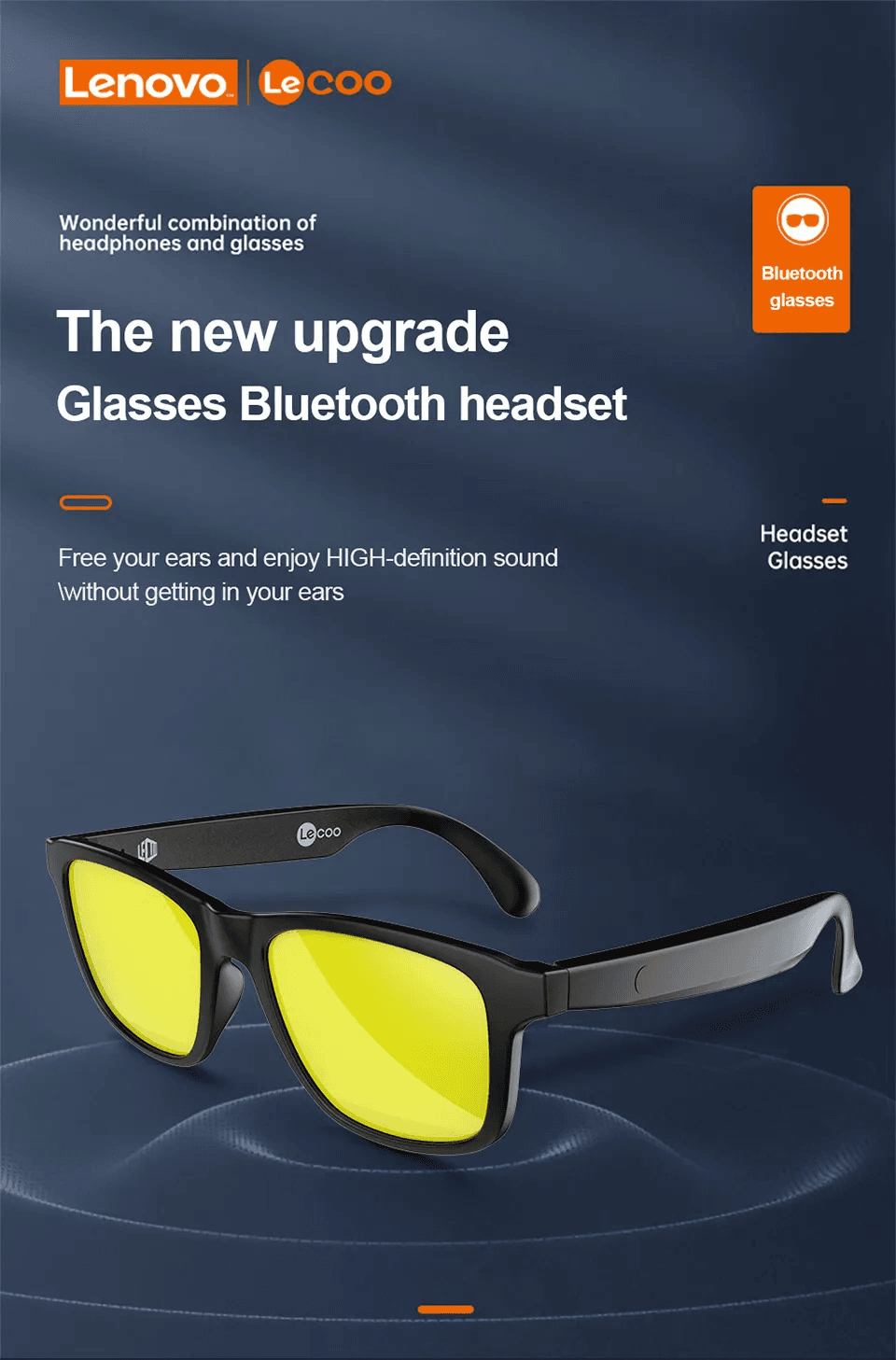 Lenovo Lecoo C8 Lite Smart Glasses Headset