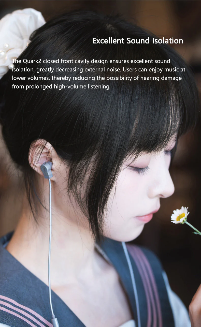 MOONDROP QUARK 2 Dynamic Driver In-Ear Headphone