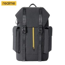 Realme Trendy Backpack Waterproof Fashionable Travel Bag